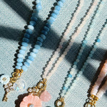 beaded necklaces with charms