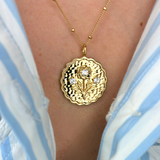 Poppy Pendant Saltbox White